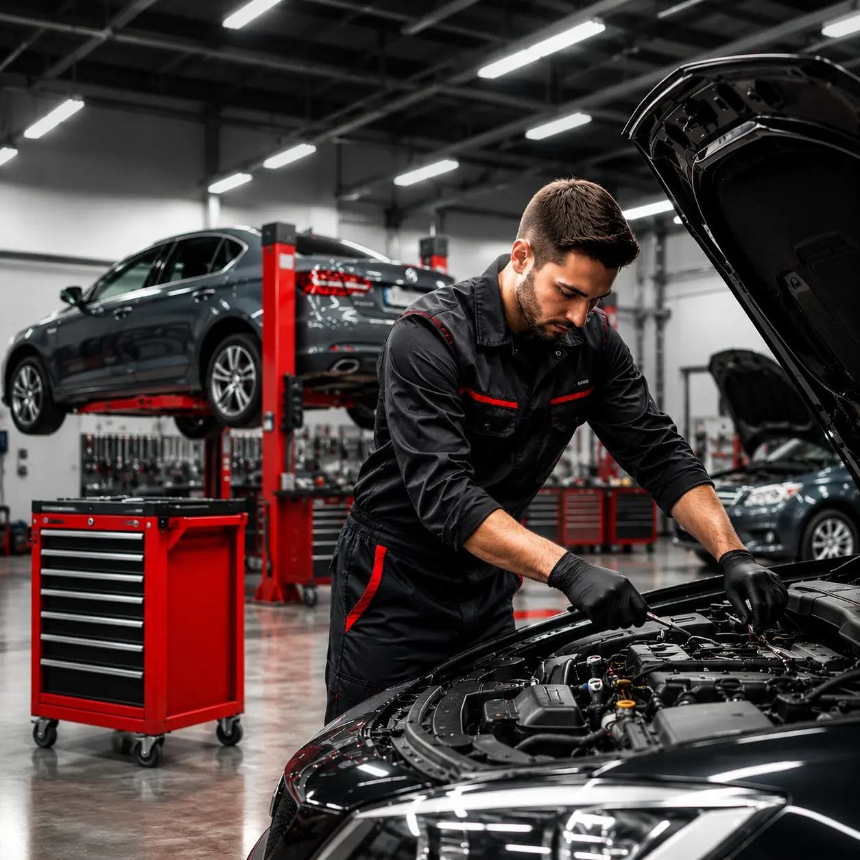 ÖZ-CAR SERVICE teknisyeni